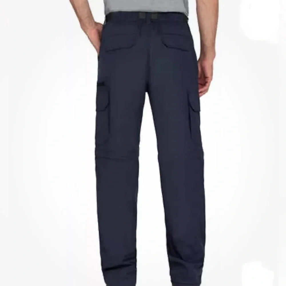 BC Clothing Men's Convertible Stretch Cargo Hiking Pants Shorts Zip Pocket - Picture 13 of 16